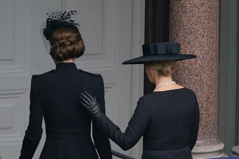 Kate Middleton durante el Día del Recuerdo en Londres