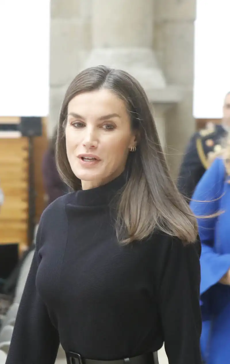 Los pendientes Golden Roses de la Reina Letizia en el Museo del Prado 