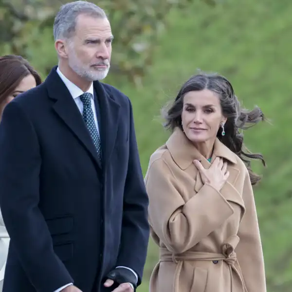 Los Reyes, Felipe y Letizia, en un acto.