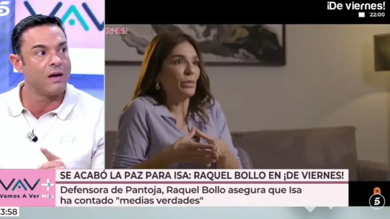 Antonio Rossi habla de la entrevista de Raquel Bollo