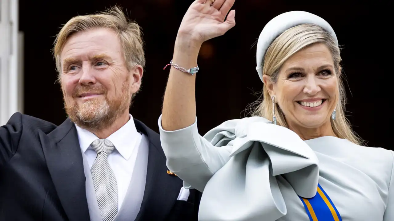 El rey Guillermo y Máxima de Holanda