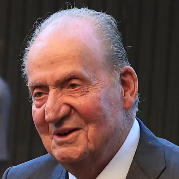 El Rey Juan Carlos sonriente