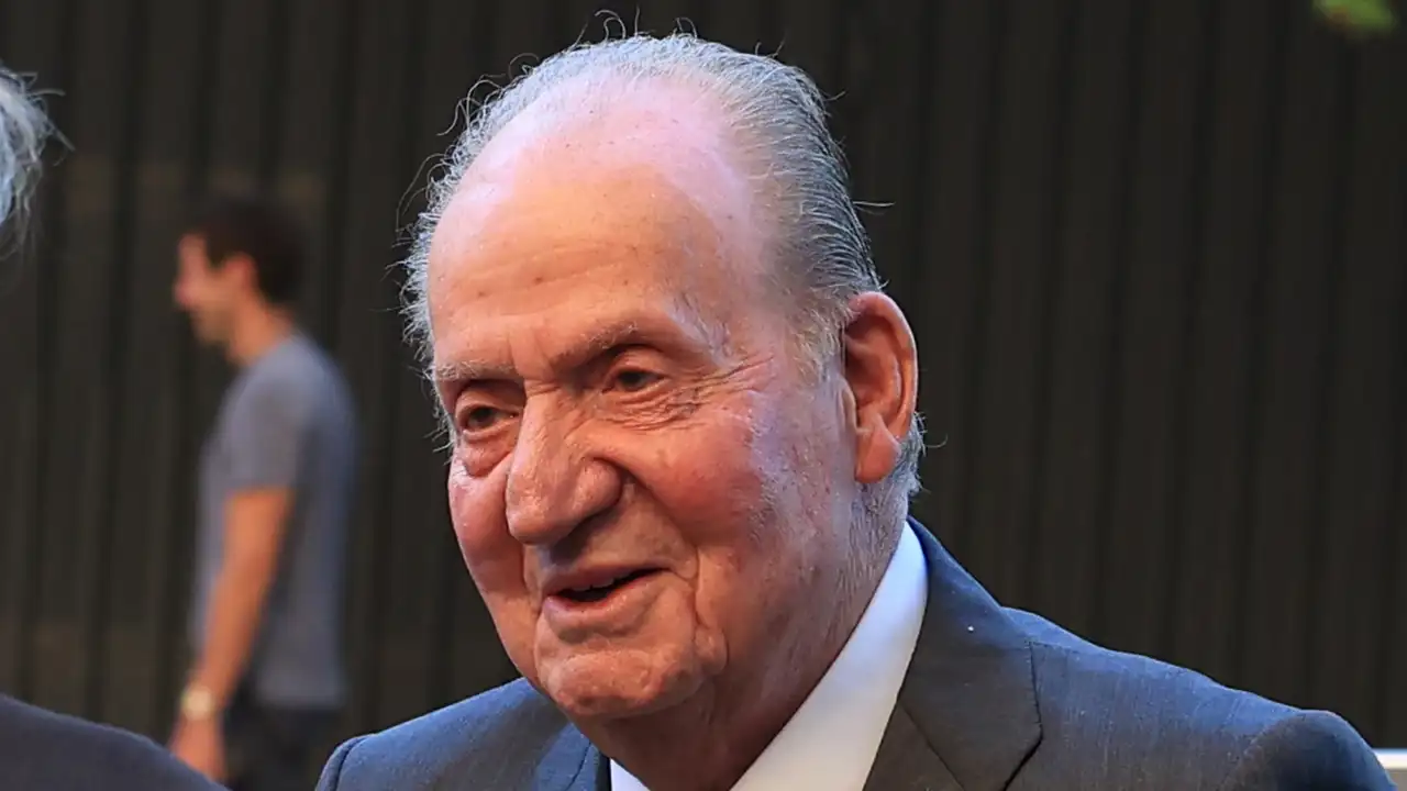 El Rey Juan Carlos sonriente