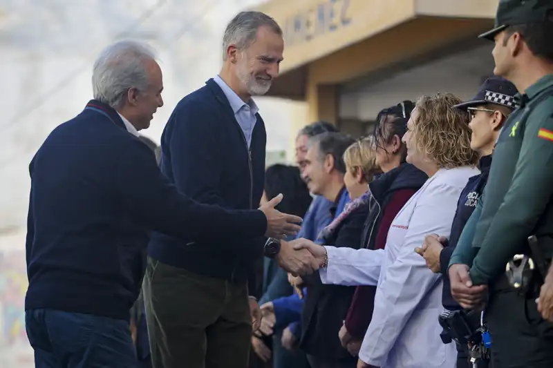 El Rey Felipe en Utiel