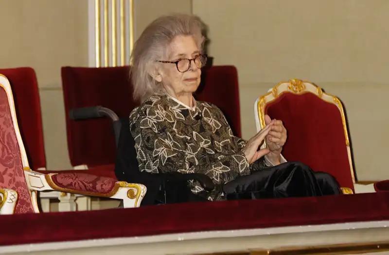 Irene de Grecia en el Teatro Real. 