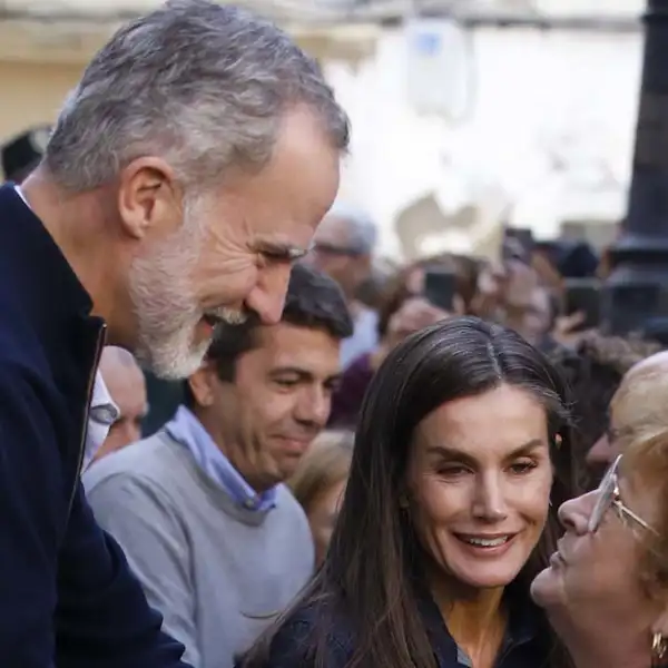 Letizia y Felipe en Chiva