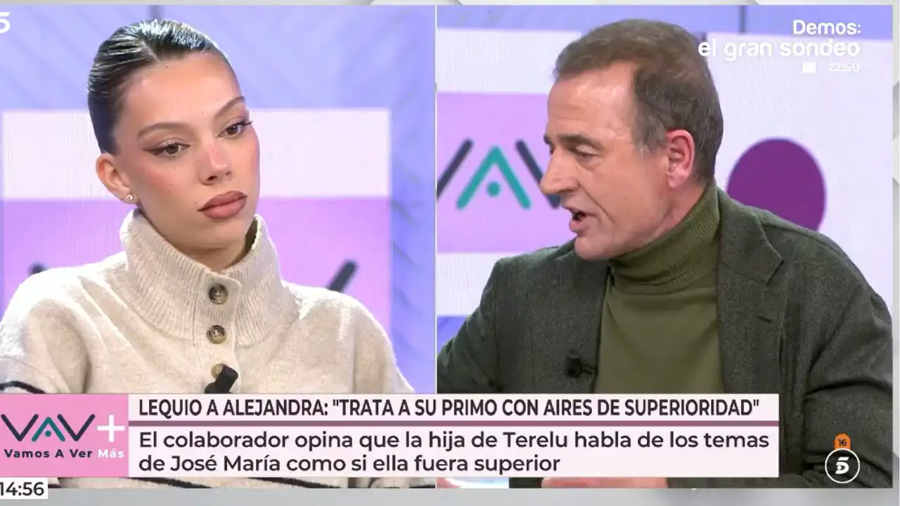 El duro reproche de Alessandro Lequio a Alejandra Rubio que ha desatado un tenso enfrentamiento en directo