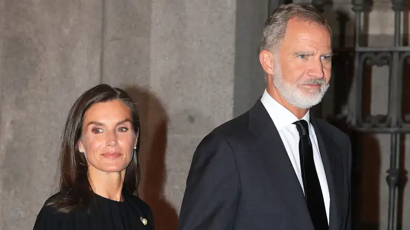 Los Reyes, Felipe y Letizia, en un acto oficial