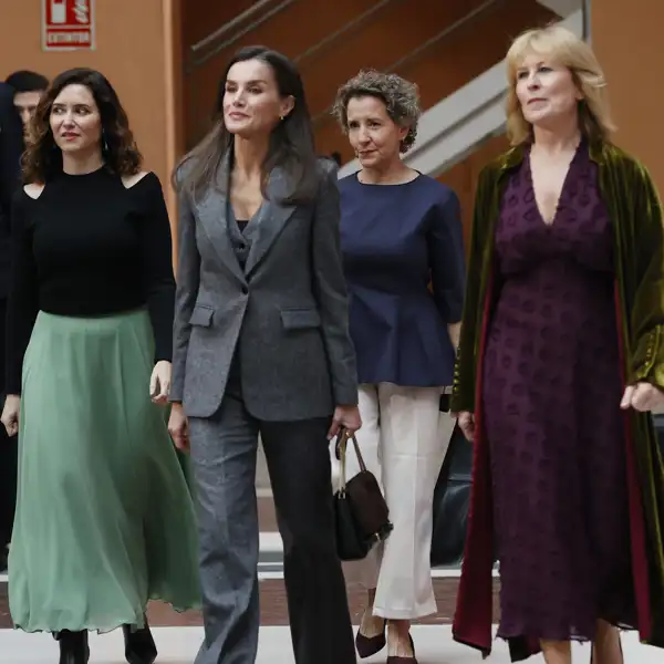 María Rey habla del encuentro de la Reina Letizia con Ayuso: “Yo estaba allí y todo fue profesional y cordial"