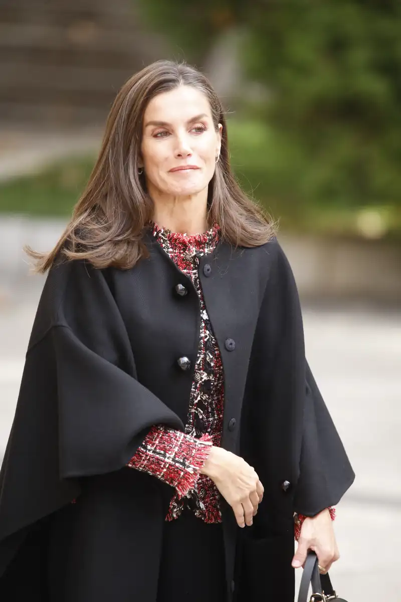 Los pendientes de la Reina Letizia en su último acto en el Palacio del Senado en Madrid