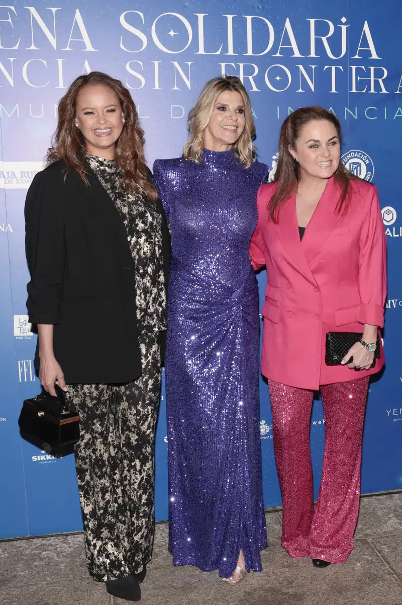  Shaila Durcal, Carmen Morales, Arancha de Benito en la gala solidaria Infancia sin Fronteras 2024