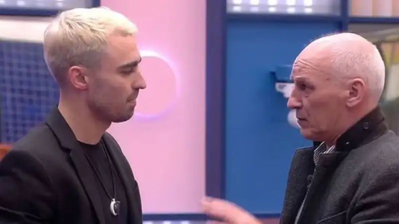 El rencuentro de Jorge y su padre en 'Gran Hermano'.