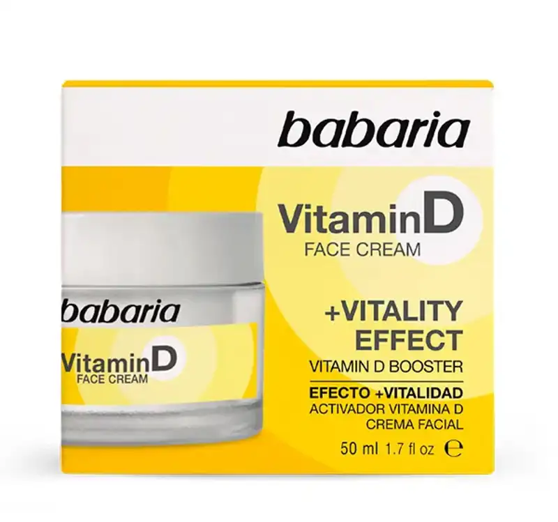 Vitamina D Face Cream de Babaria 6,35 euros