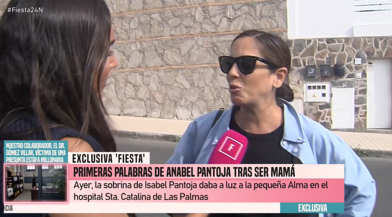 Anabel pantoja, en 'Fiesta'