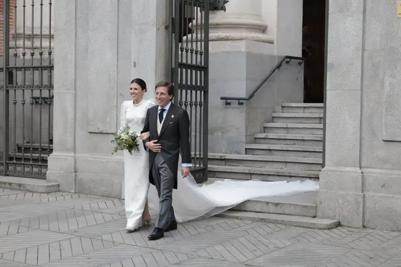 Boda de José Luis Martínez-Almeida y Teresa Urquijo. 