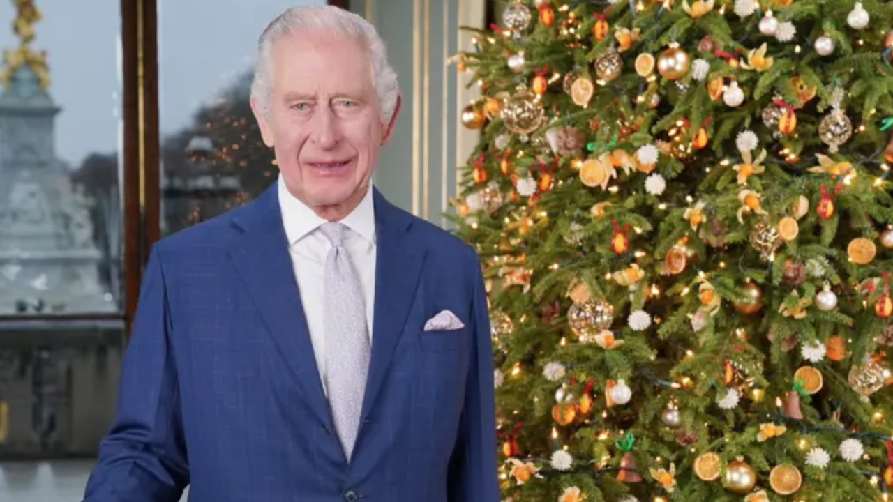 Carlos III en el Palacio de Buckingham