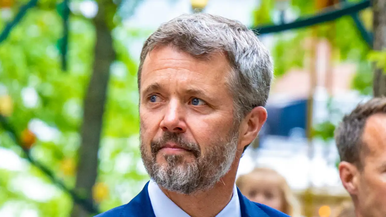 Federico de Dinamarca, durante un acto en Copenhague.