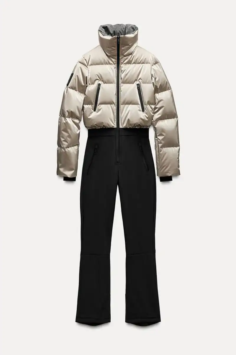 Mono water aand wind protection Recco Technology ski collection de Zara 189 euros