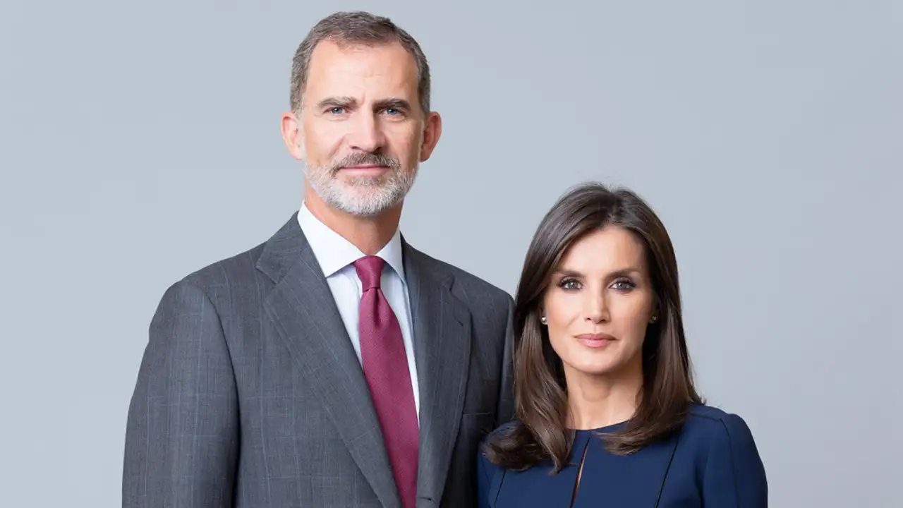 Posado oficial de los Reyes Felipe y Letizia 