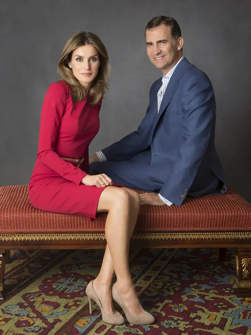 Sesión de fotos por el 40 cumpleaños de doña Letizia