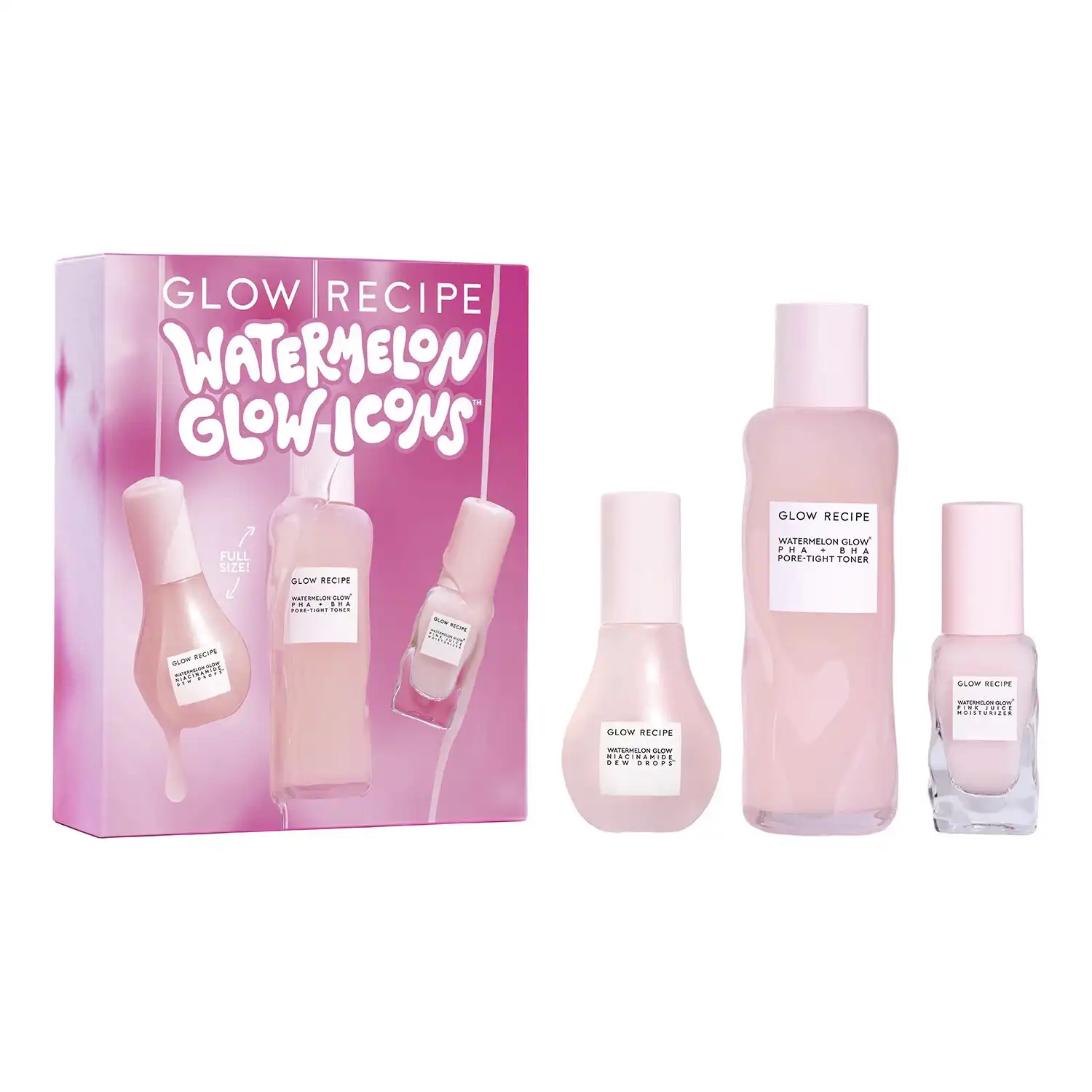 Watermelon Glow Icons   Productos emblemáticos de Glow Recipe 75 euros