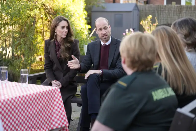 Kate Middleton y el Príncipe Guillermo en Southport