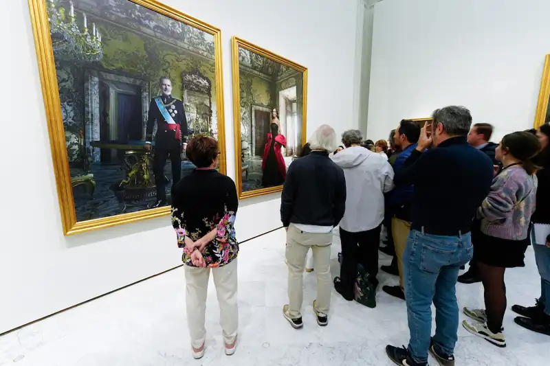 Los retratos de los Reyes Felipe y Letizia realizado por Annie Leibovitz