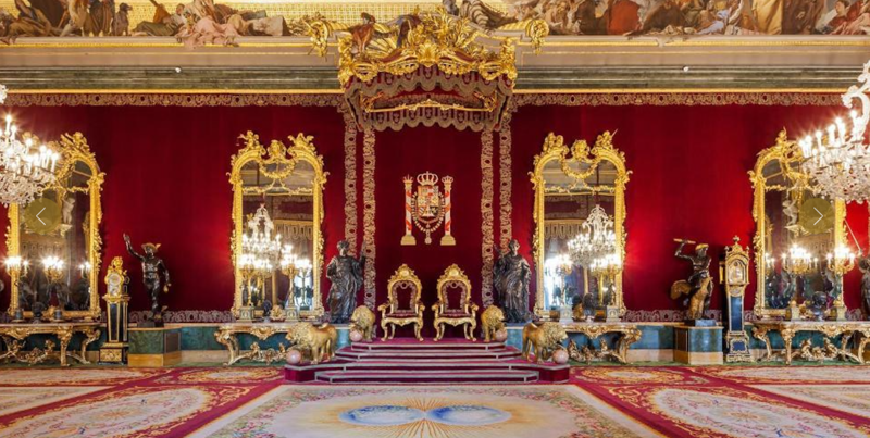 Salón del Trono del Palacio Real