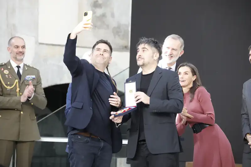 El grupo Estopa recibe la Medalla de Oro de las Bellas Artes