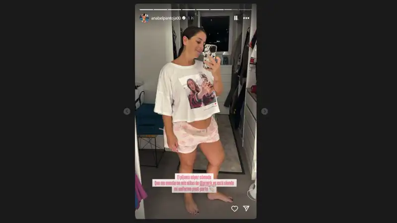 Anabel Pantoja muestra su cuerpo