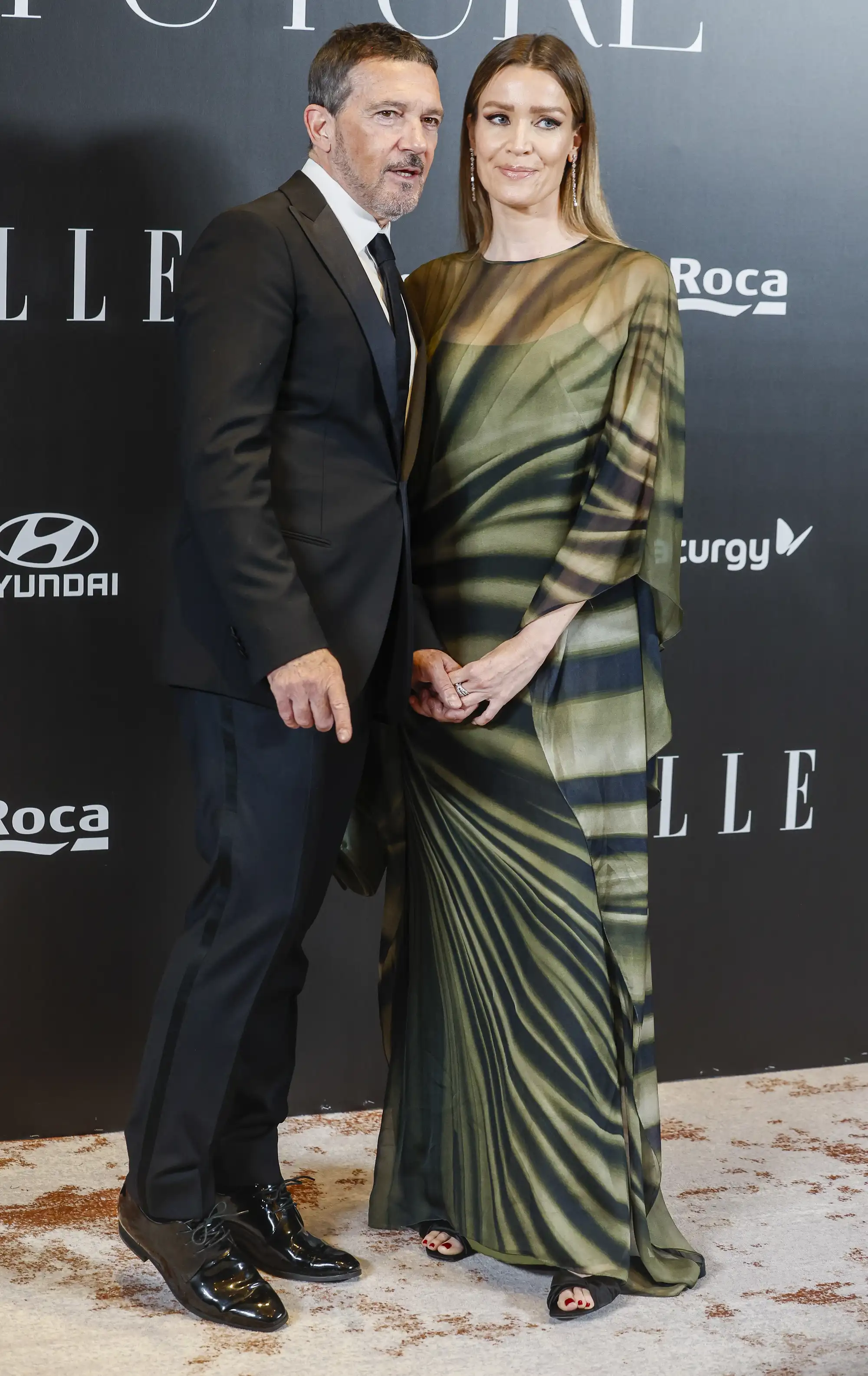 Antonio Banderas y Nicole Kimpel