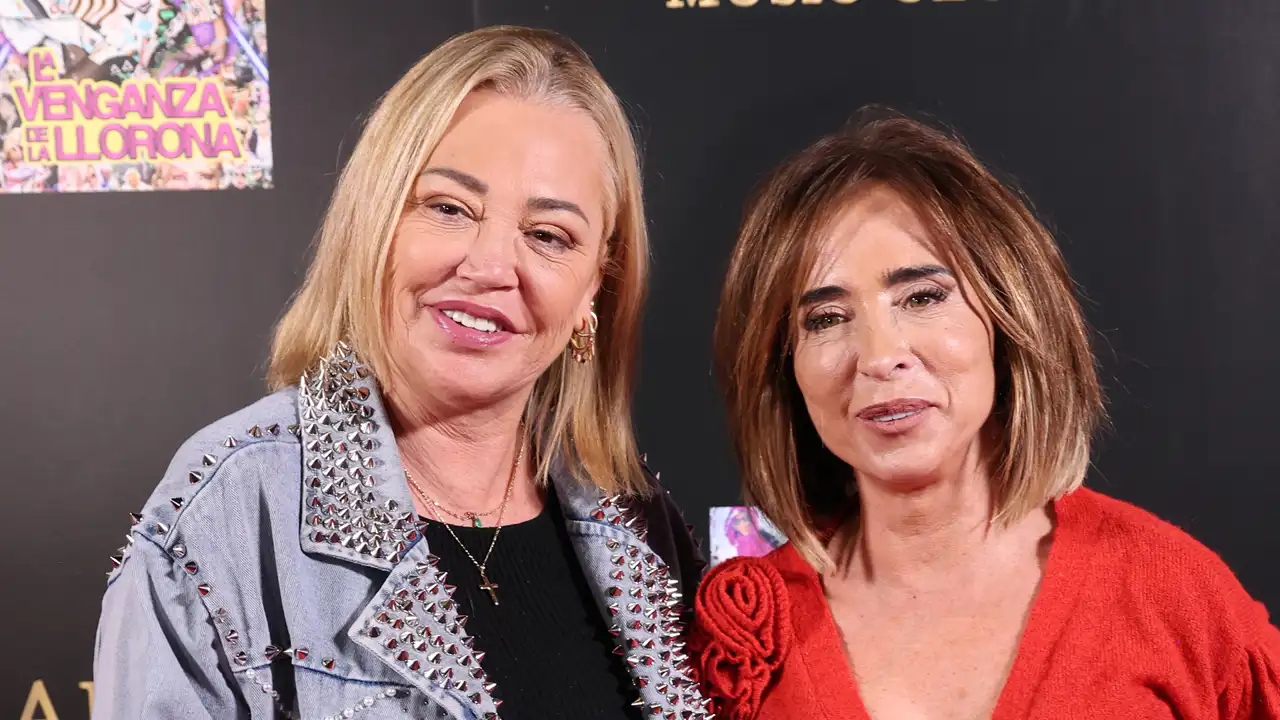 Belén Esteban y María Patiño en un photocall