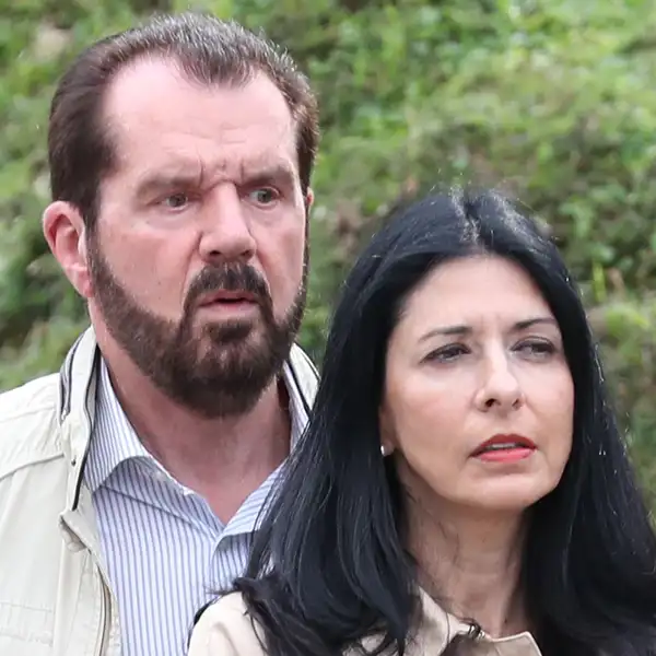 Jesús Ortiz junto a su mujer, Ana Togores