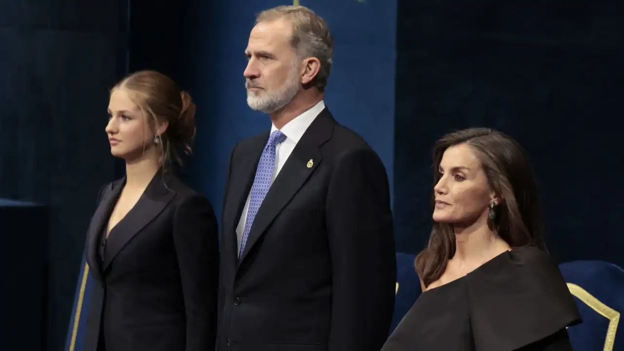 Los Reyes y Leonor en los Premios Princesa de Asturias.