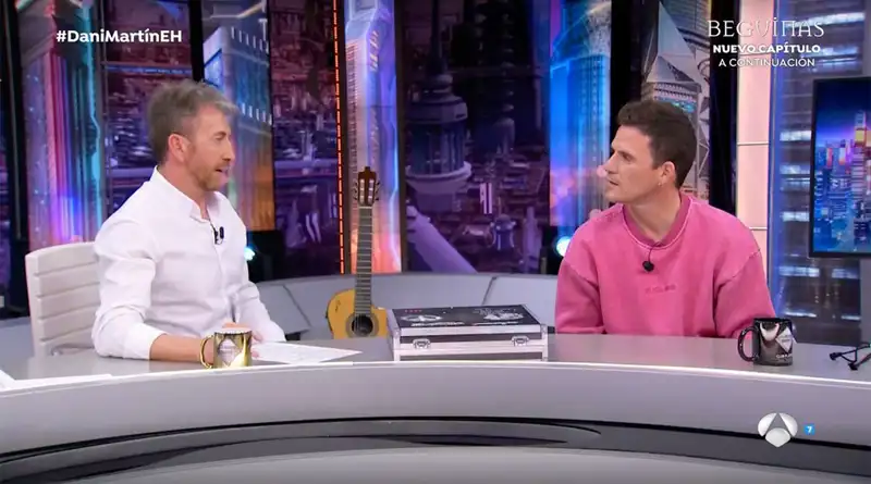 Pablo Motos y Dani Martín en 'El Hormiguero'