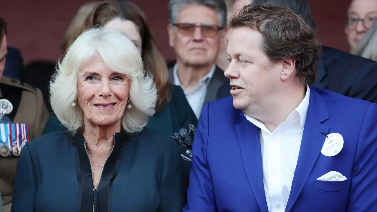 Camilla y su hijo Tom Parker Bowles