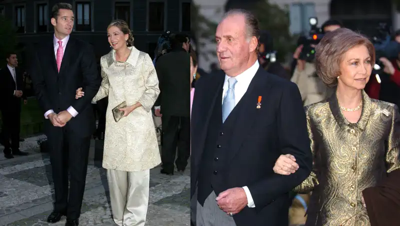 La infanta Cristina, Iñaki Urdangarín y los reyes eméritos