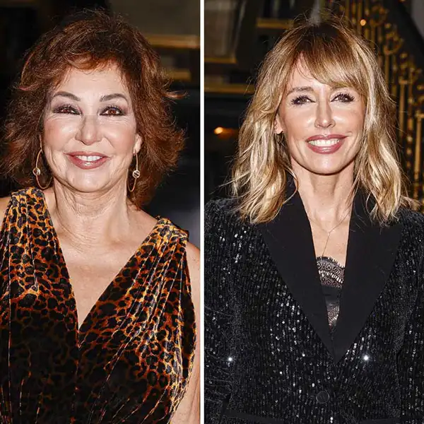 De Ana Rosa Quintana a Emma García o Carmen Alcayde: los looks del último fiestón de la televisión (y el vestido repetido de dos invitadas)