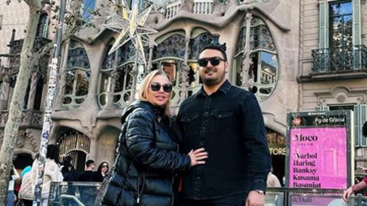 Belén Esteban y su marido, Miguel Marcos, en Barcelona