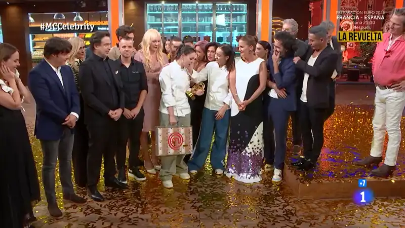 Inés Hernand, ganadora de 'MasterChef Celebrity'.