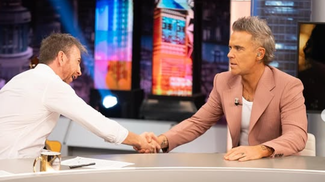 Robbie Williams visita 'El Hormiguero'