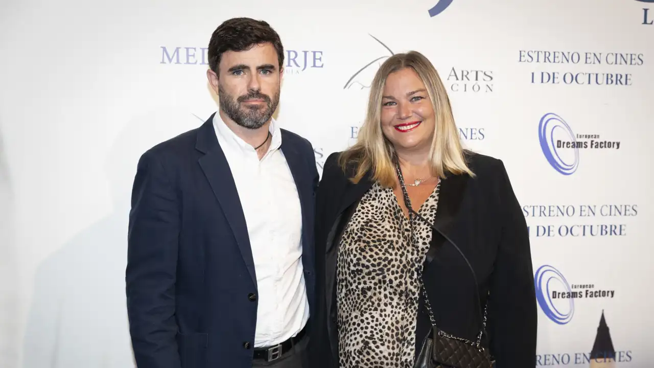 Antonio Matos y Caritina Goyanes en un photocall