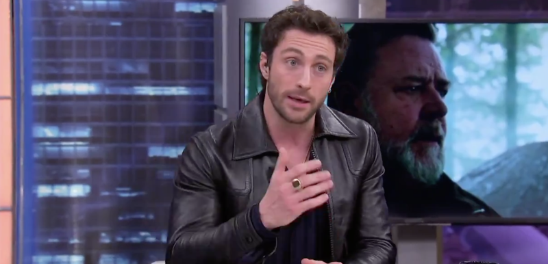 Aaron Taylor-Johnson en 'El Hormiguero'