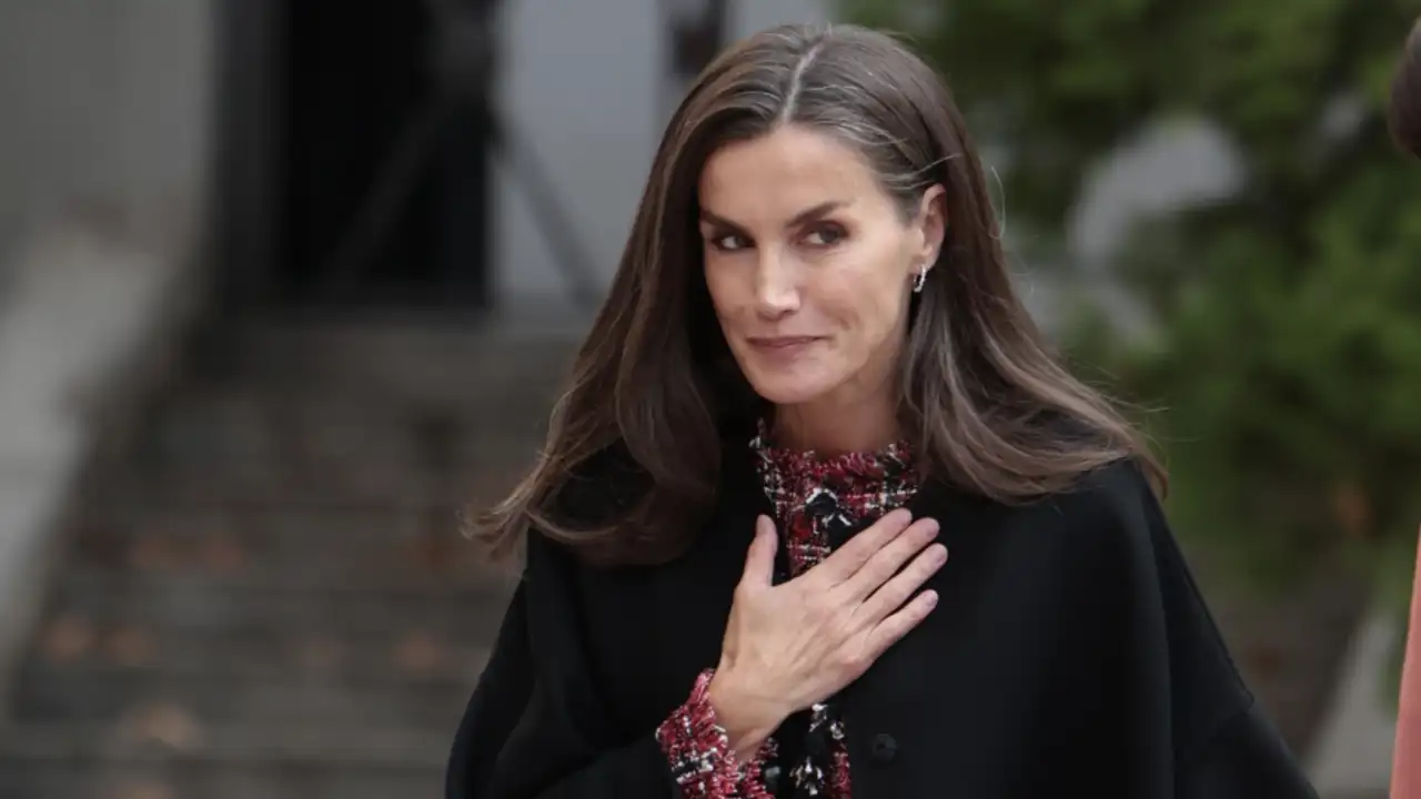 La Reina Letizia durante un acto