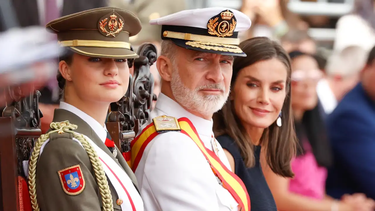 Leonor Felipe VI y Letizia