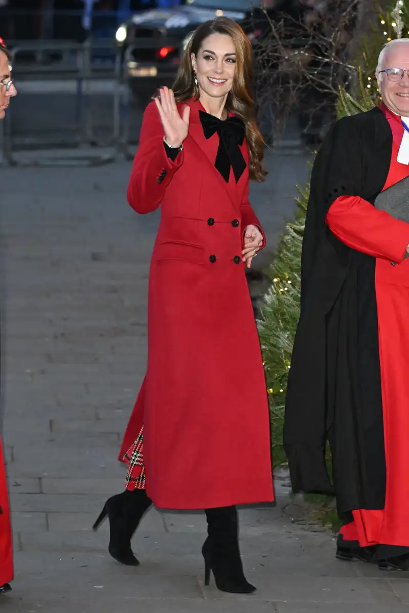 El look de Kate Middleton en el Concierto Together at Christmas 2024