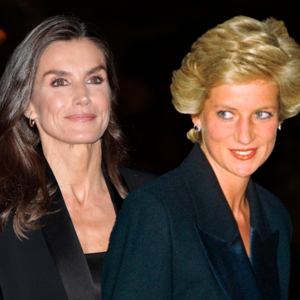 La Reina Letizia y la Princesa Diana de Gales