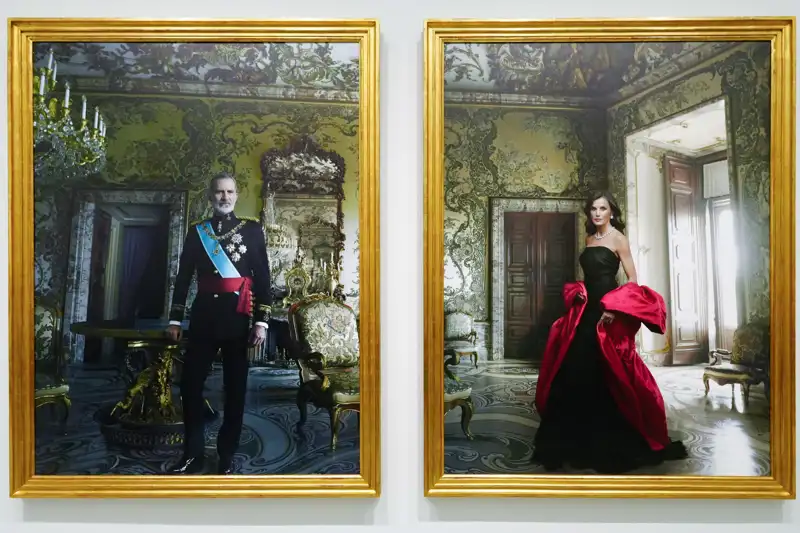 Los retratos de los Reyes Felipe y Letizia realizados por Annie Leibovitz