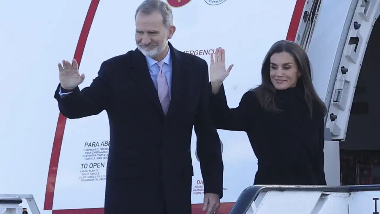 Los Reyes, Felipe y Letizia, comienzan su viaje de Estado a Italia.