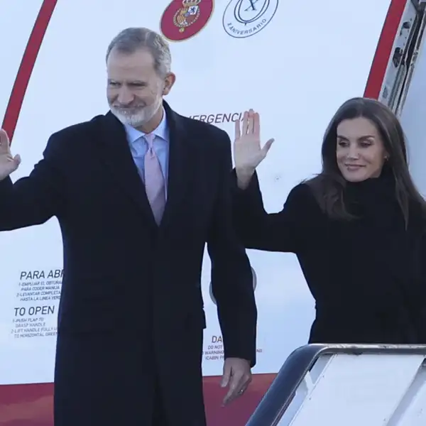 Los Reyes, Felipe y Letizia, comienzan su viaje de Estado a Italia.